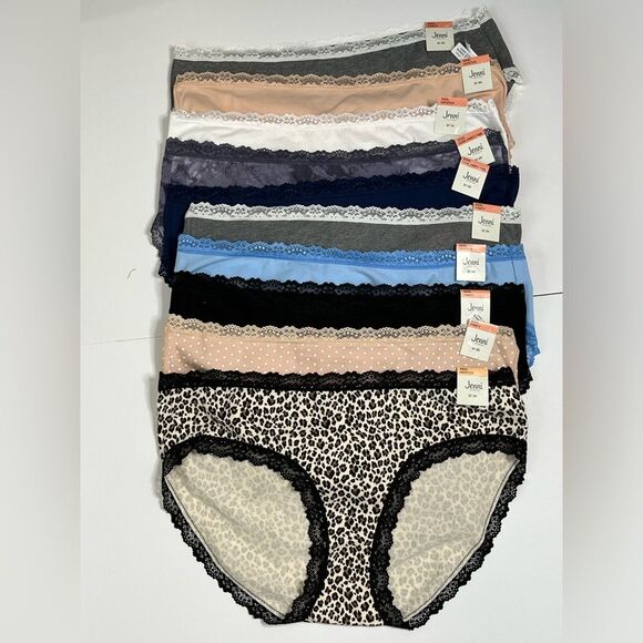 NWT Bundle 10 Plus Size Jenni Intimates Women’s Underwear Panties Size XXXL #247 - Picture 2 of 11